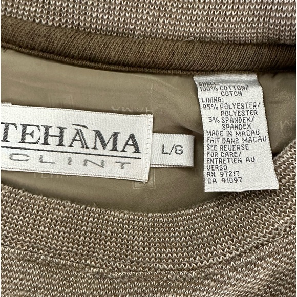 Men’s Tahama Clint long sleeve sweater (Khaki) - Picture 4 of 7